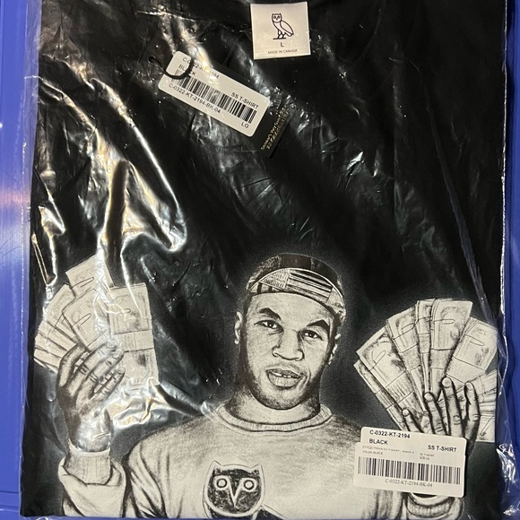 OVO x TYSON ‘MONEY MIKE’ T-SHIRT - Picture 1 of 5